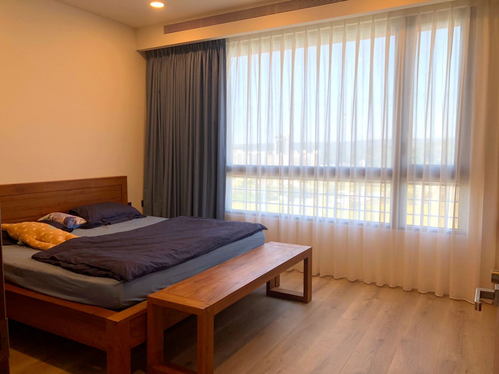 新竹窗簾布-新竹窗簾設計-臥室窗簾布